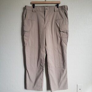 5.11 Tactical Stryke Pants Stretch Ripstop Tan Khaki Size Men's 40x30 74369-055
